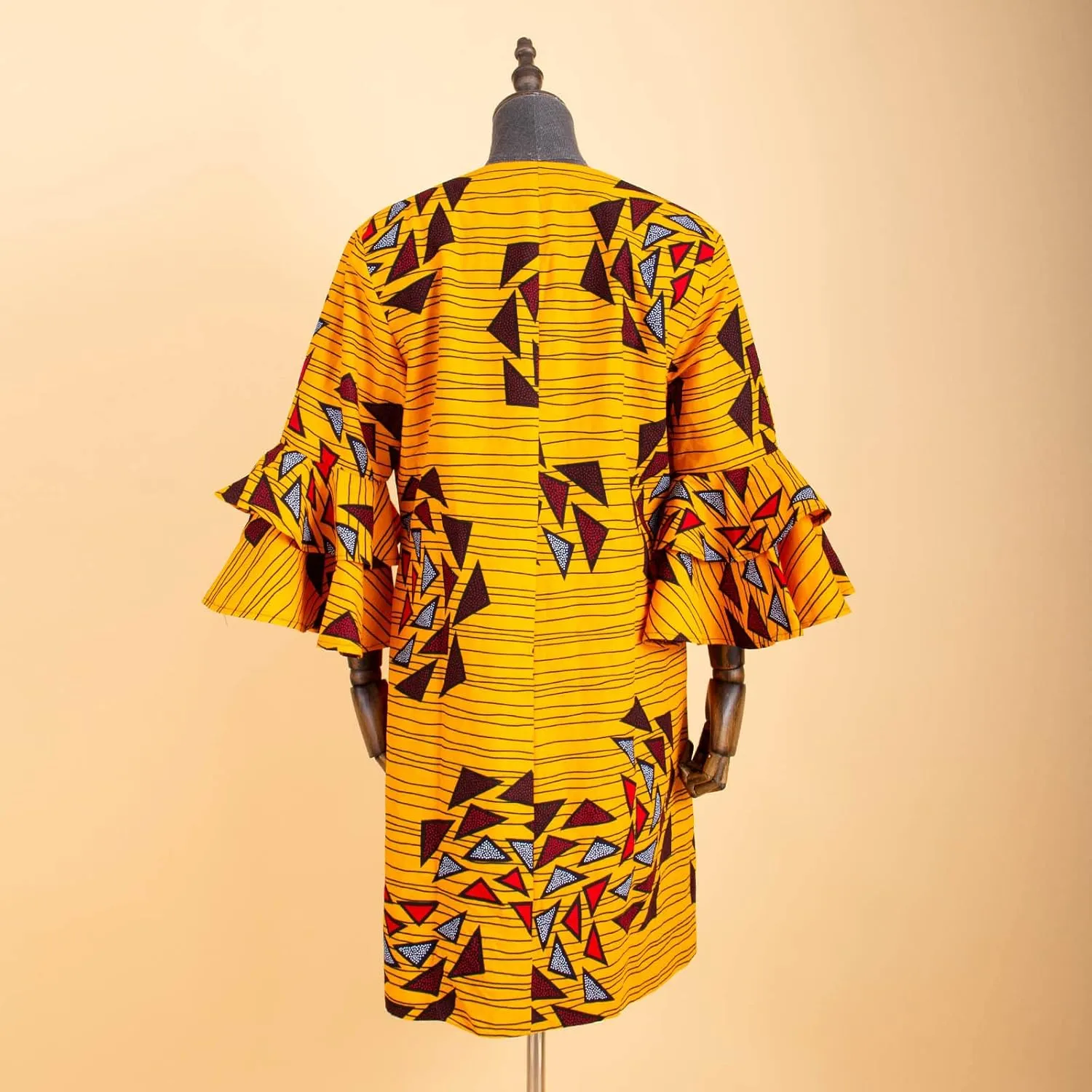 African Women Coat Ankara Print Long Jacket Tops Wax Dashiki Clothes