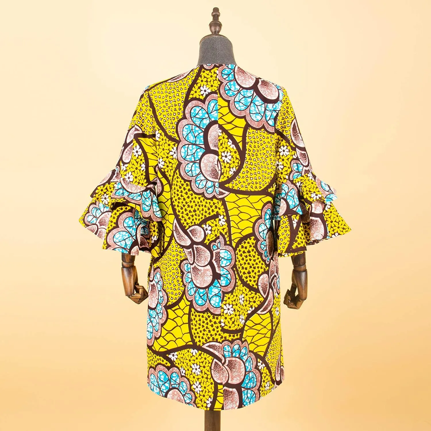 African Women Coat Ankara Print Long Jacket Tops Wax Dashiki Clothes