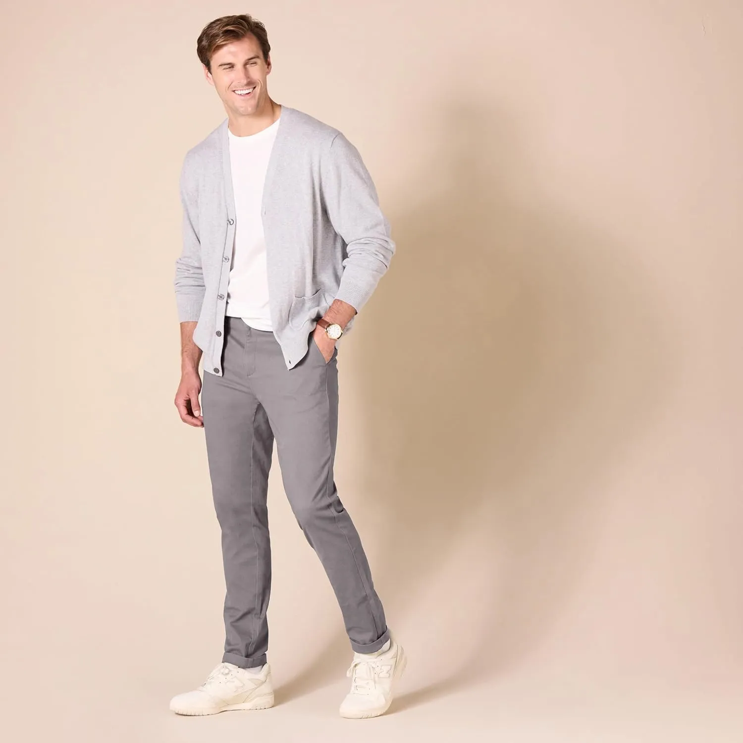 Amazon Essentials Men's Skinny-Fit Casual Stretch Chino Pant