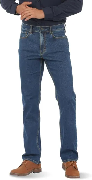 APUOR Regular Fit Stretch Jeans for Men Straight Leg Work Jeans Men's Comfy Casual Pants