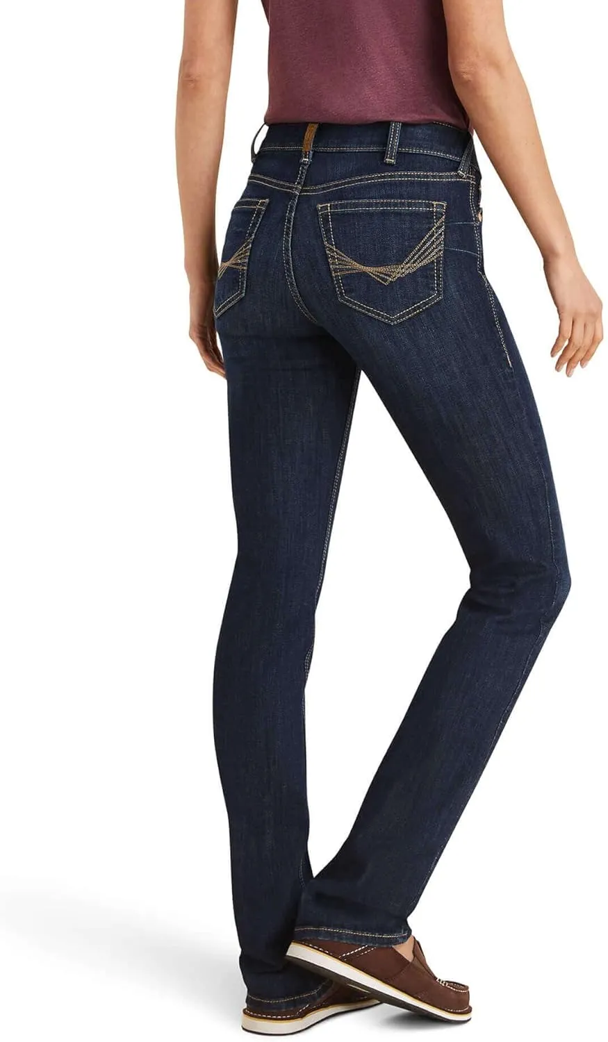 ARIAT Women's R.e.a.l. Perfect Rise Greta Straight Jean