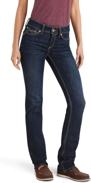 ARIAT Women's R.e.a.l. Perfect Rise Greta Straight Jean