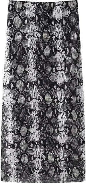 BAIMORE Womens Sexy Mesh Animal Print 2 Piece Outfit Pleated Tube Top with Bodycon Maxi Skirt Set