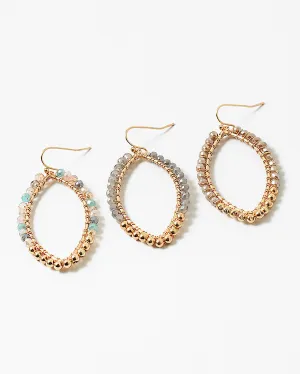 Bead Drop Earring