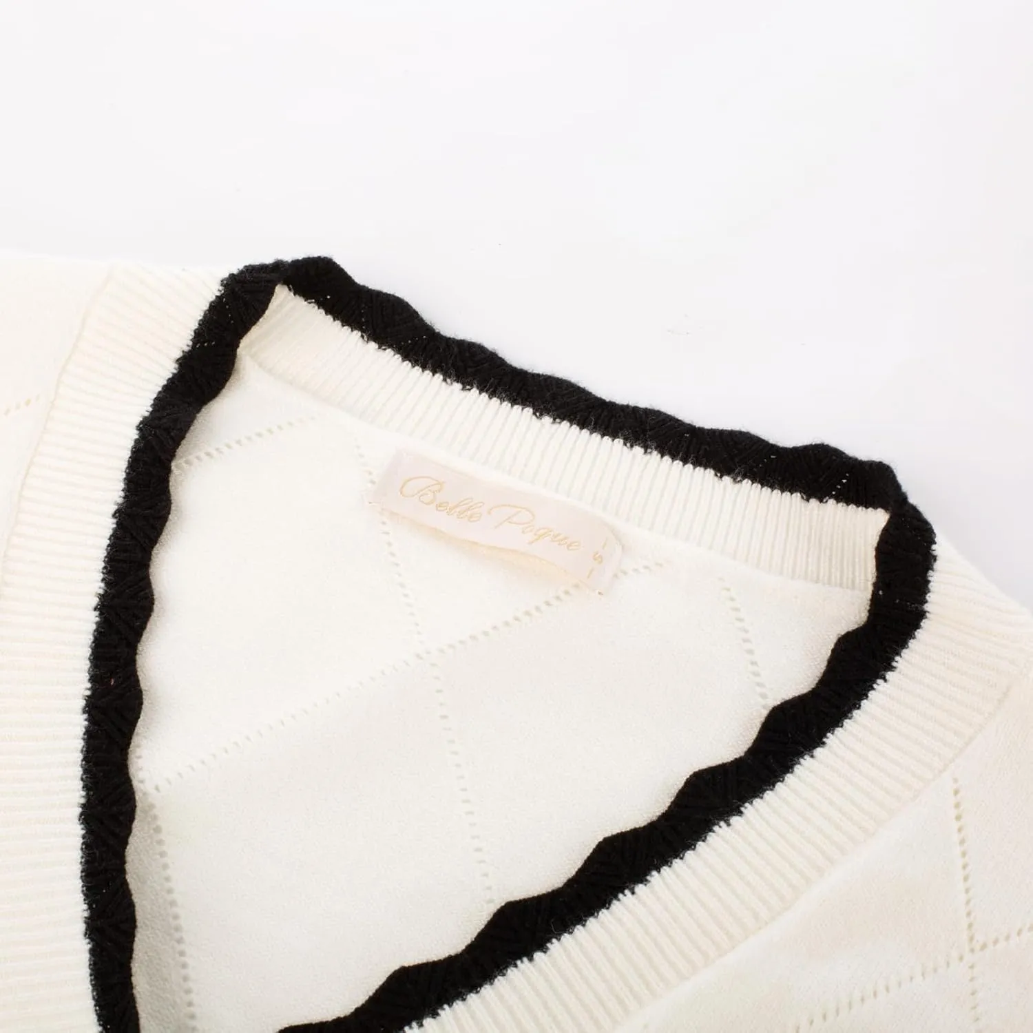 Belle Poque Long Sleeve Cardigan Sweater for Women Cropped Cardigan Shrugs