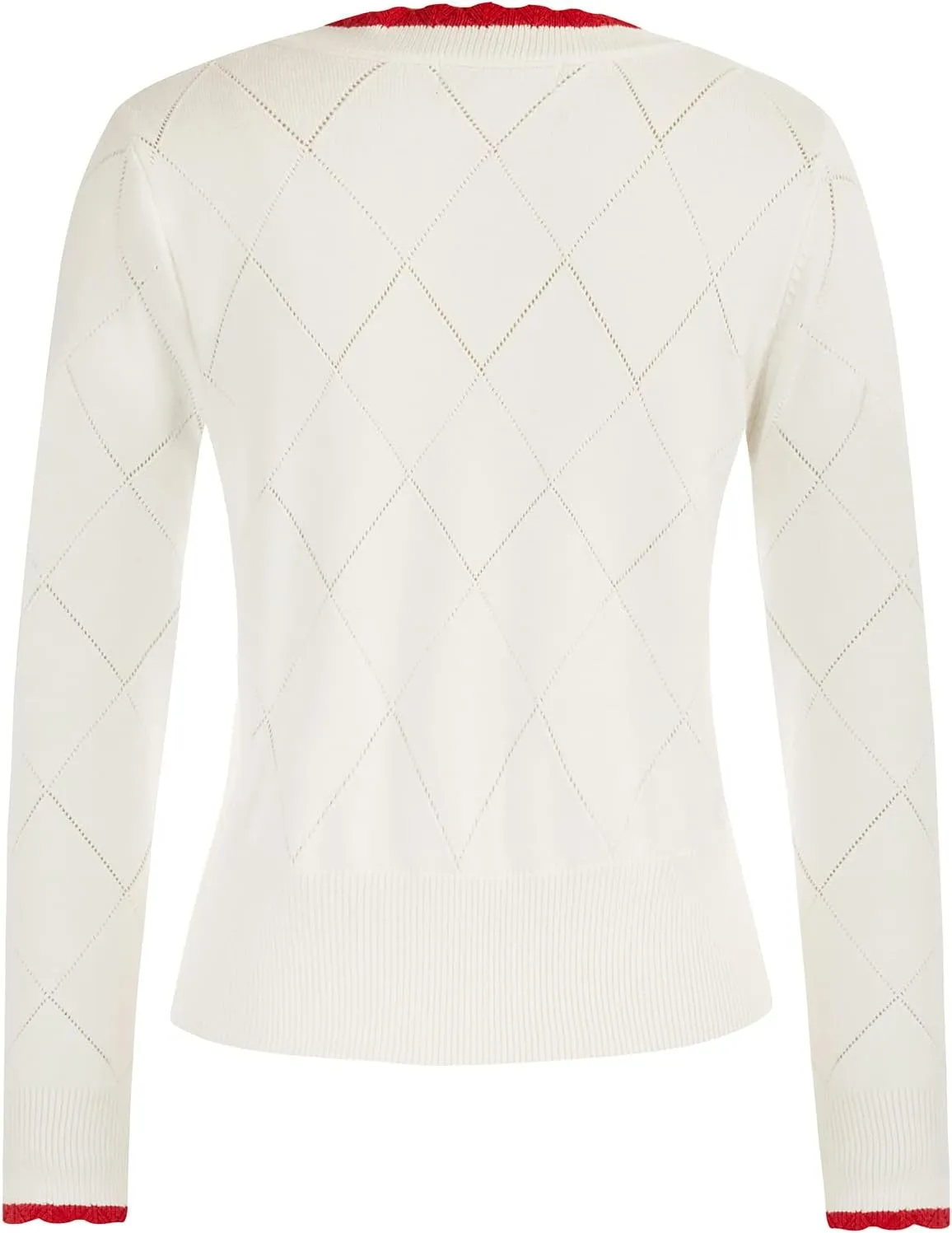 Belle Poque Long Sleeve Cardigan Sweater for Women Cropped Cardigan Shrugs