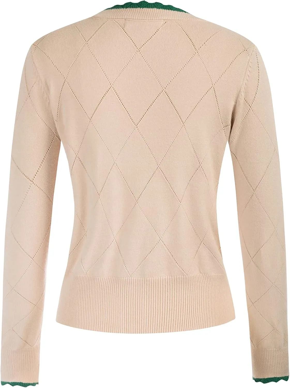 Belle Poque Long Sleeve Cardigan Sweater for Women Cropped Cardigan Shrugs