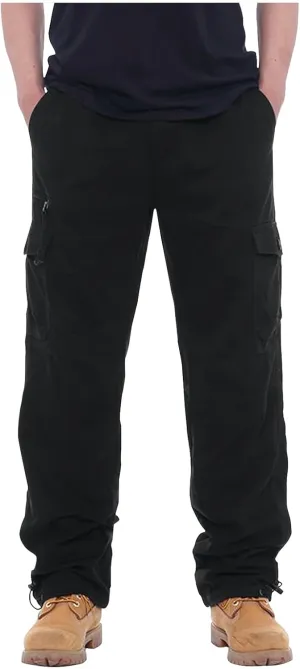 Cargo Work Pants for Men Loose Fit with Pockets Construction Pants Stretch Baggy Sweatpants Y2K Travel Pants Casual