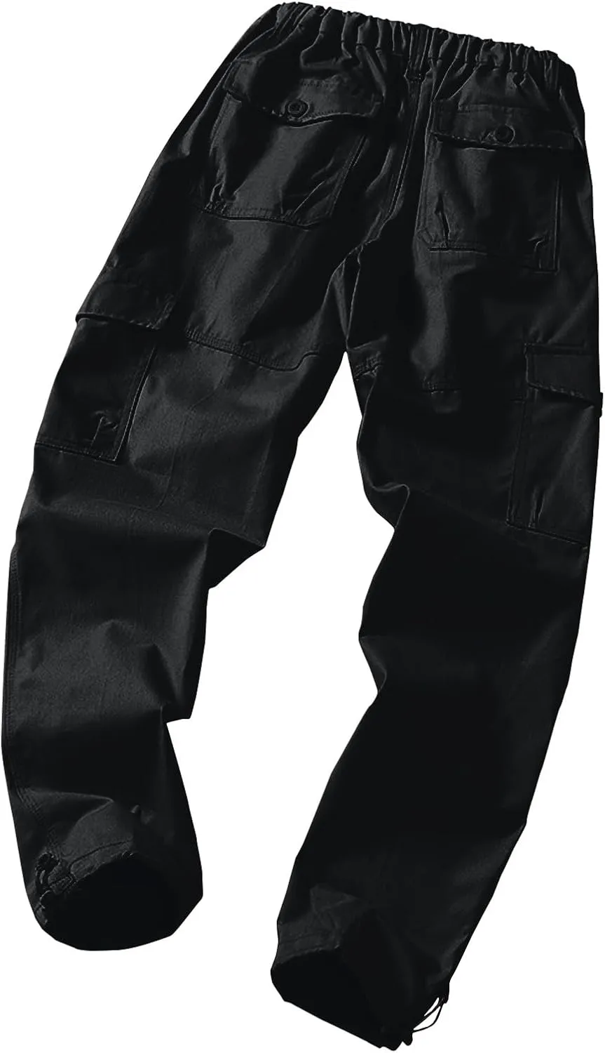 Cargo Work Pants for Men Loose Fit with Pockets Construction Pants Stretch Baggy Sweatpants Y2K Travel Pants Casual