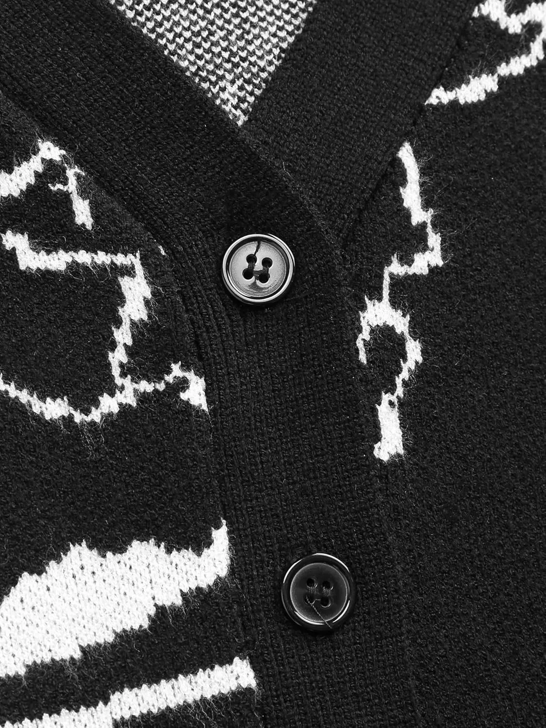 CIDER Womens Dinosaur Cardigan Graphic Streetwear Cute Patterned Preppy Sweater