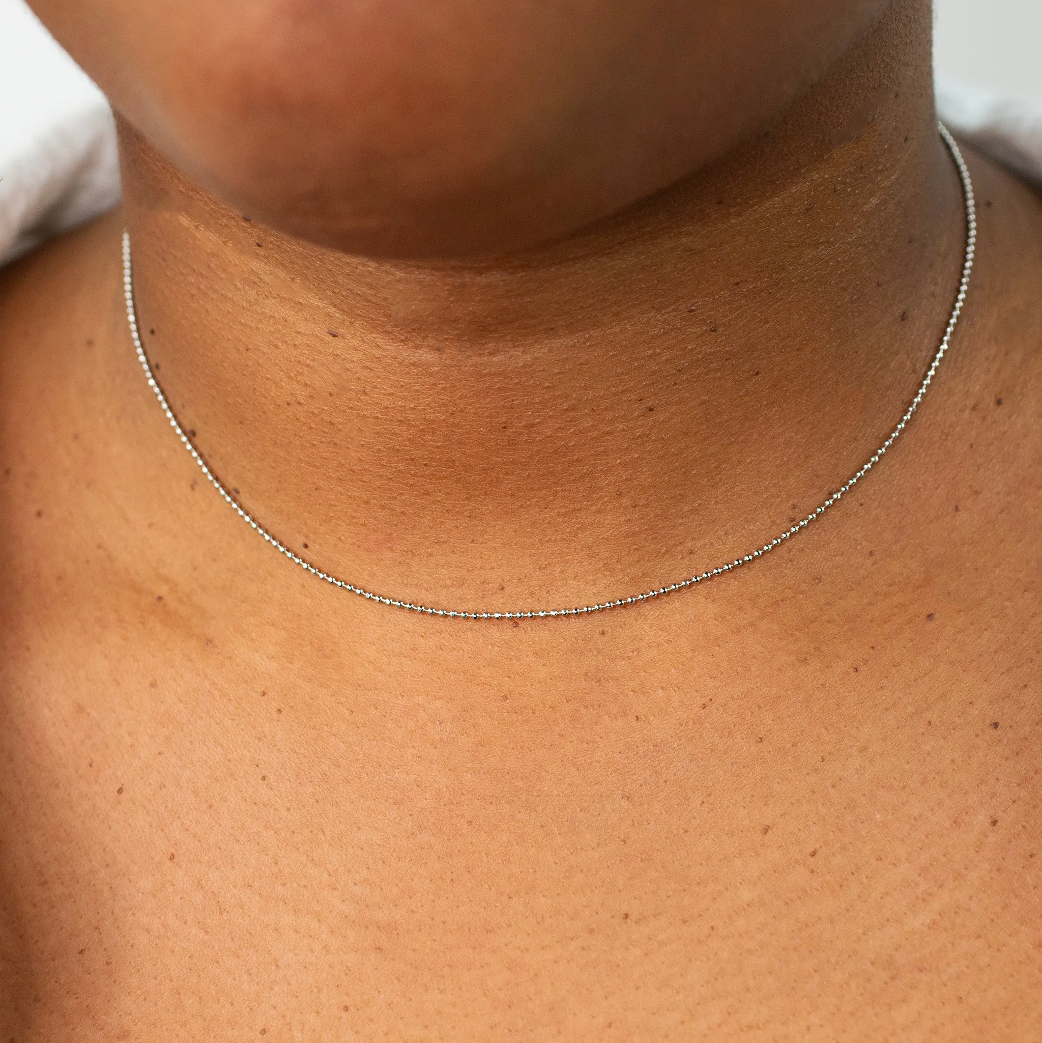Corsica Diamond Cut Ball Necklace