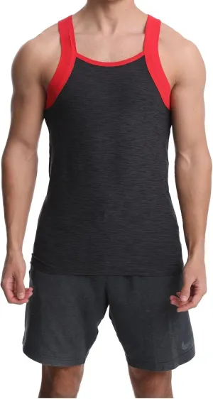 Different Touch Men's Dry Fit Square Cut Tank Tops