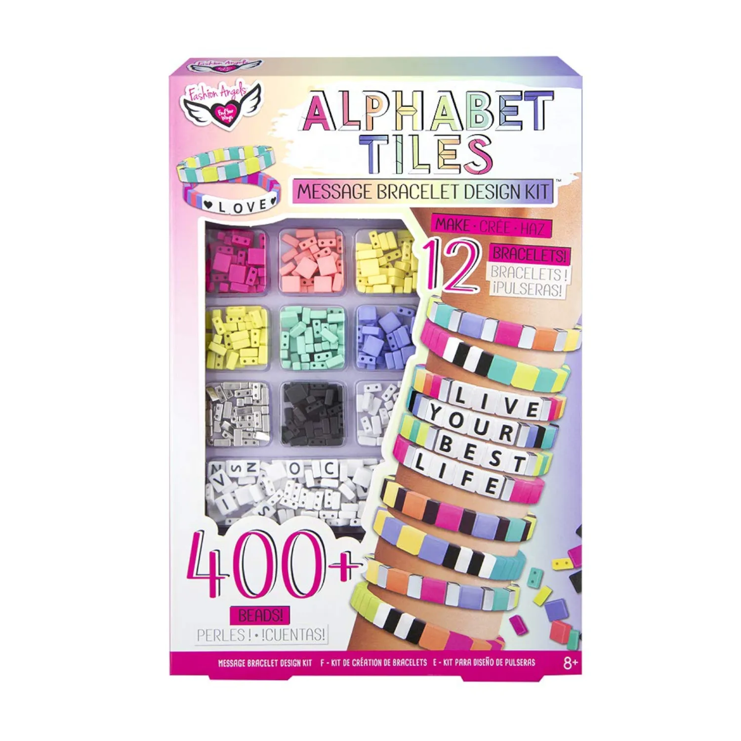 Fashion Angels - 36112557 | Alphabet Tiles Bracelet Kit