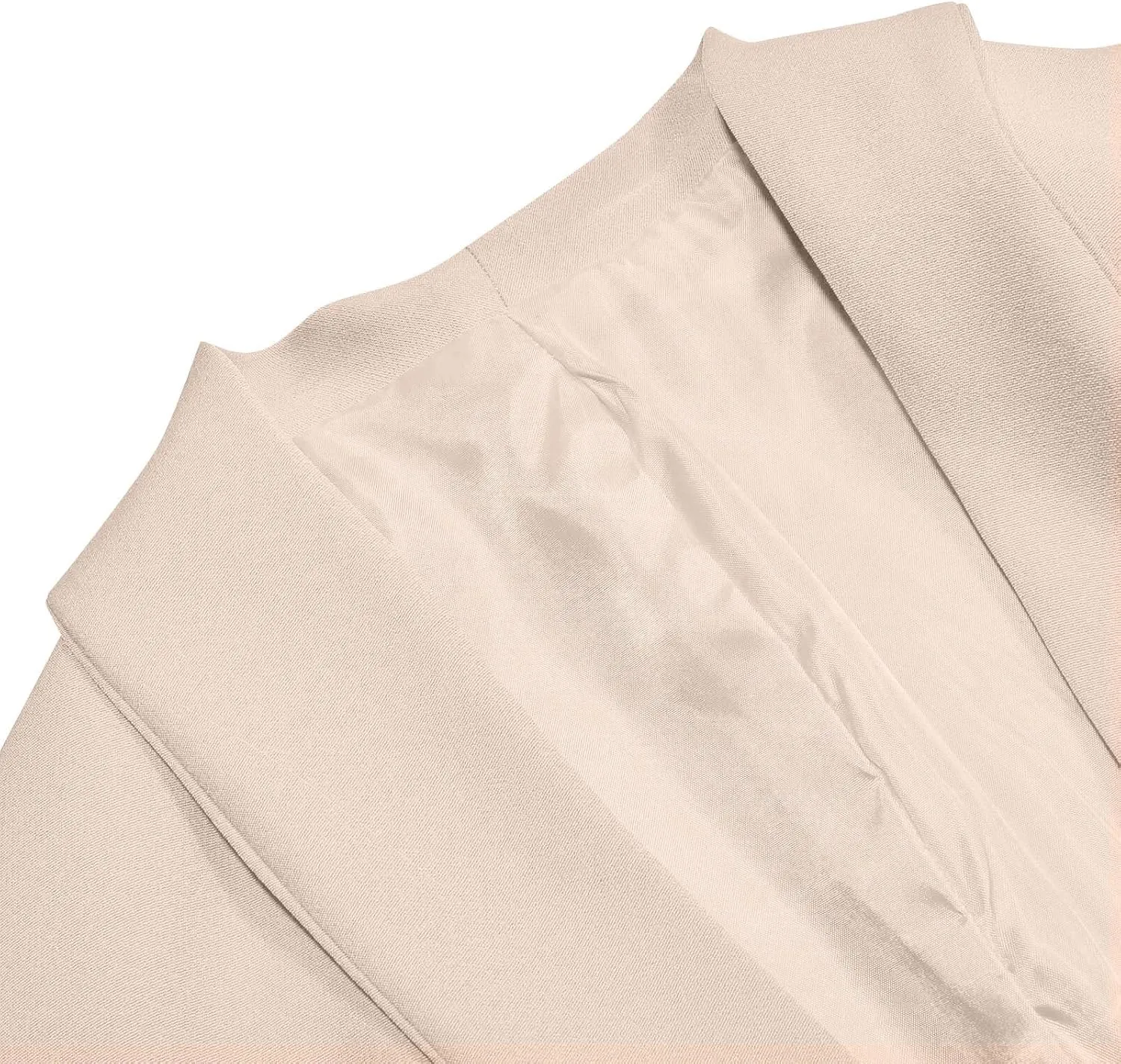 Girls Solid Blazer Jacket Long Sleeve Shawl Collar Open Front Inner Pocket Formal Blazers for Kids Size 3-14 Year