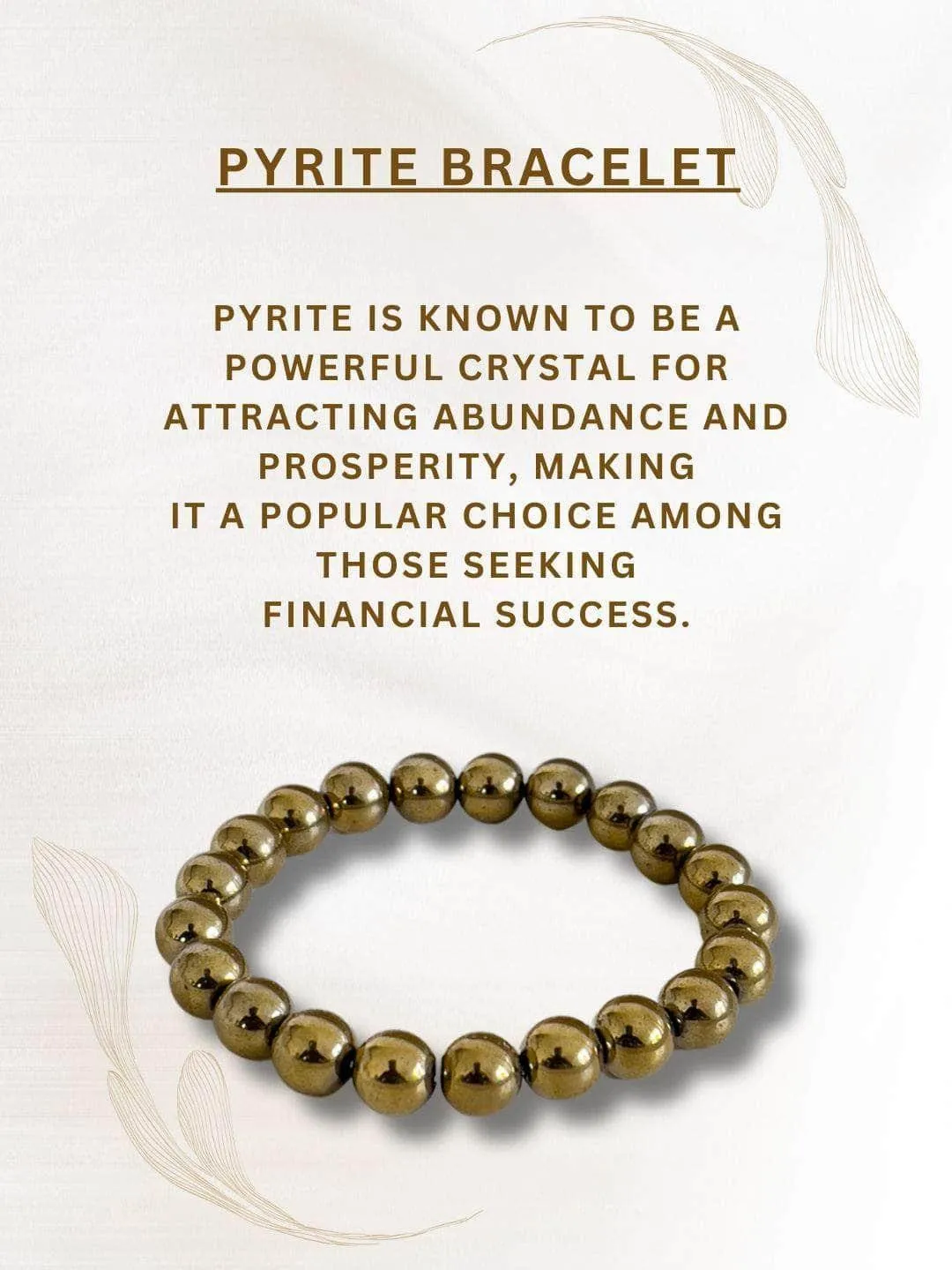 Golden Pyrite Bracelet