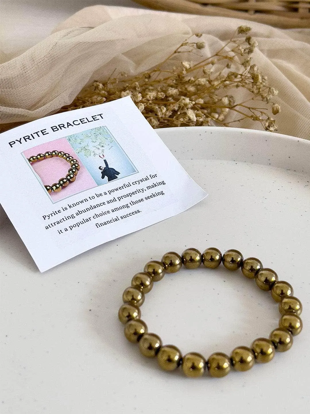 Golden Pyrite Bracelet
