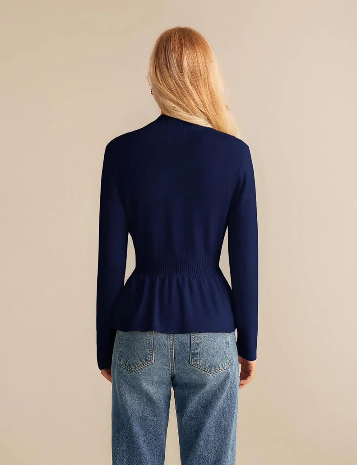 GRACE KARIN Women 2025 Button Down Lightweight Cardigan Casual Open Front Sweater Crochet Tops Knitted Coat