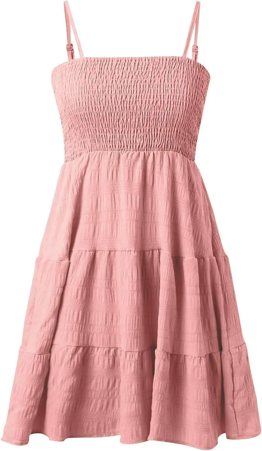 Graduation Dress-2025 Summer Elegant Mini Spaghetti Strap Homecoming Dresses A Line Swing Dance Party Dress for Teens