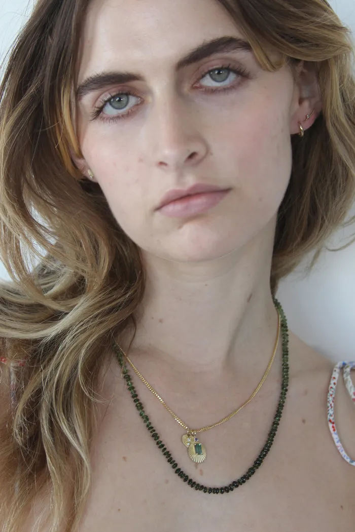 Green Tourmaline Necklace