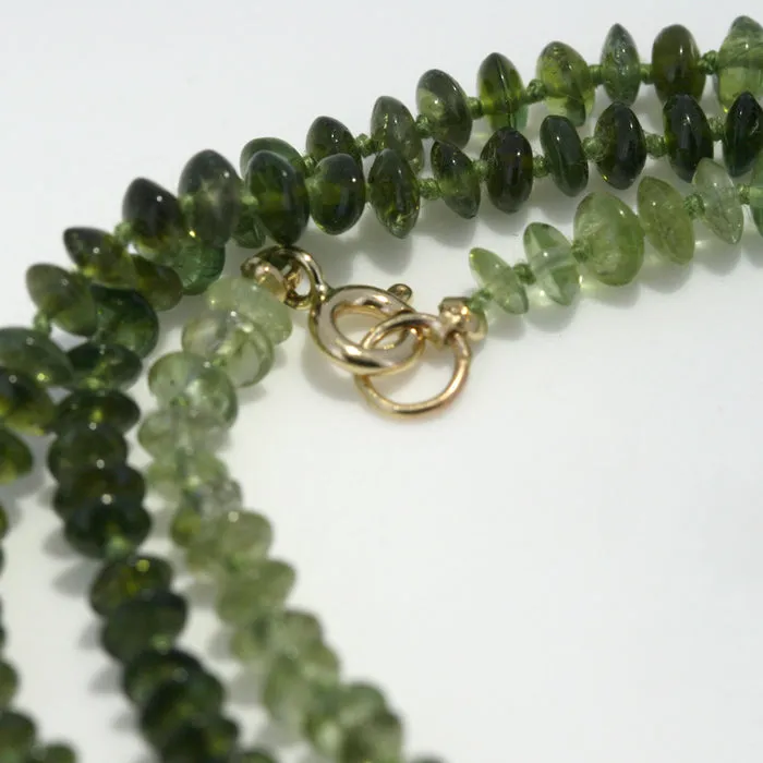 Green Tourmaline Necklace