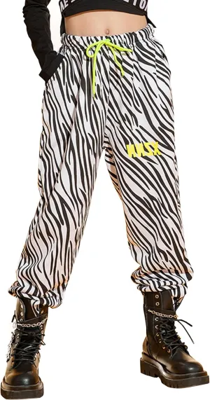 Happy Cherry Kids Girl Hip Hop Outfits Casual Loose Dance Joggers Lightweight Spring Fall Trousers 2023 3-15 Years