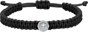 JENDEAR SHINE Cross Bracelet for Men, Adjustable Hand Woven Rope Bracelet, Cross Symbol Cool Bracelet for Men