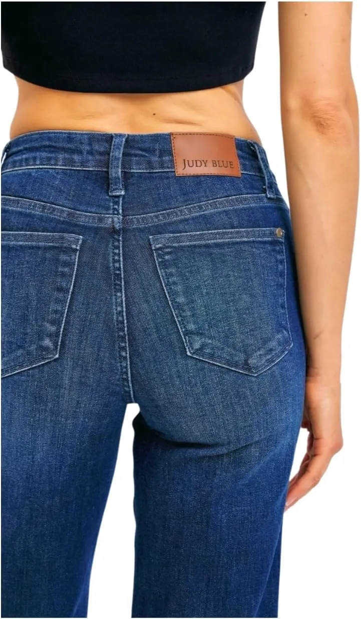 Judy Blue High Rise Tummy Control Straight Jeans
