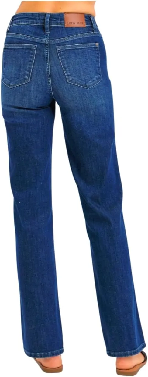 Judy Blue High Rise Tummy Control Straight Jeans