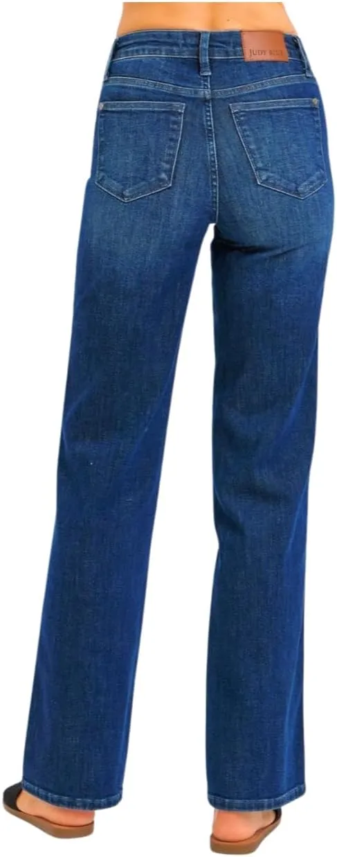 Judy Blue High Rise Tummy Control Straight Jeans