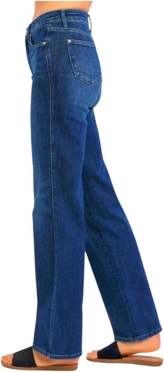 Judy Blue High Rise Tummy Control Straight Jeans
