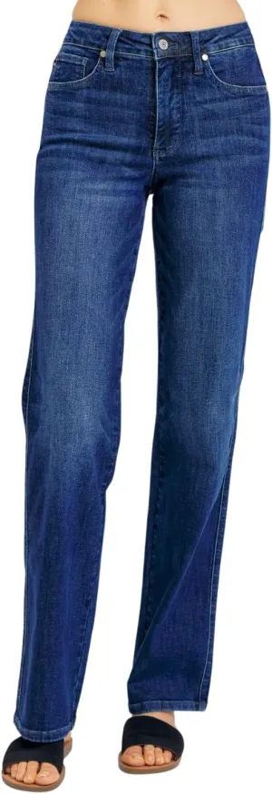 Judy Blue High Rise Tummy Control Straight Jeans