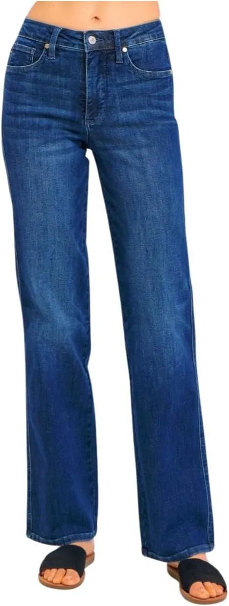 Judy Blue High Rise Tummy Control Straight Jeans
