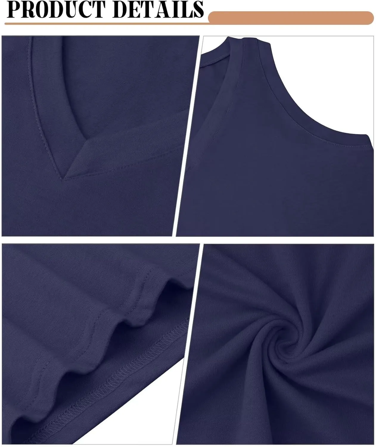 KKJ 3 Pack Womens Tank Tops 2025 Summer Beach Vacation Outfits V Neck Loosefit Sleeveless Casual Cruise Shirt Fashion Clothes