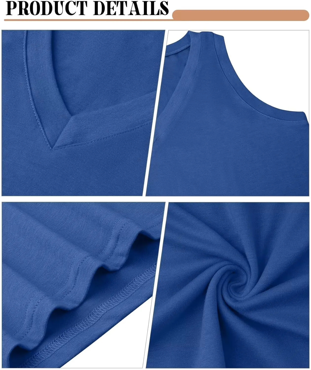 KKJ 3 Pack Womens Tank Tops 2025 Summer Beach Vacation Outfits V Neck Loosefit Sleeveless Casual Cruise Shirt Fashion Clothes