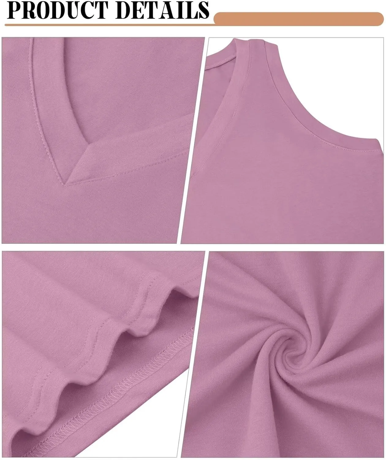 KKJ 3 Pack Womens Tank Tops 2025 Summer Beach Vacation Outfits V Neck Loosefit Sleeveless Casual Cruise Shirt Fashion Clothes