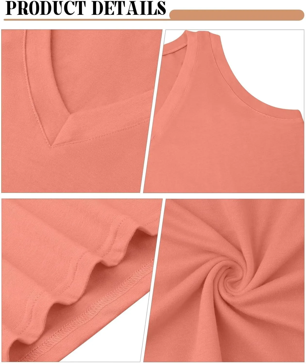 KKJ 3 Pack Womens Tank Tops 2025 Summer Beach Vacation Outfits V Neck Loosefit Sleeveless Casual Cruise Shirt Fashion Clothes