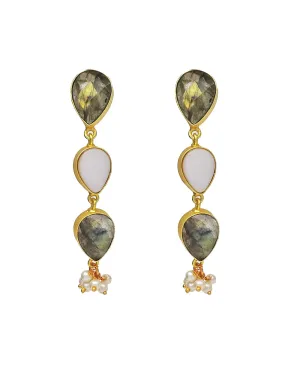 Labradorite Drop Earrings