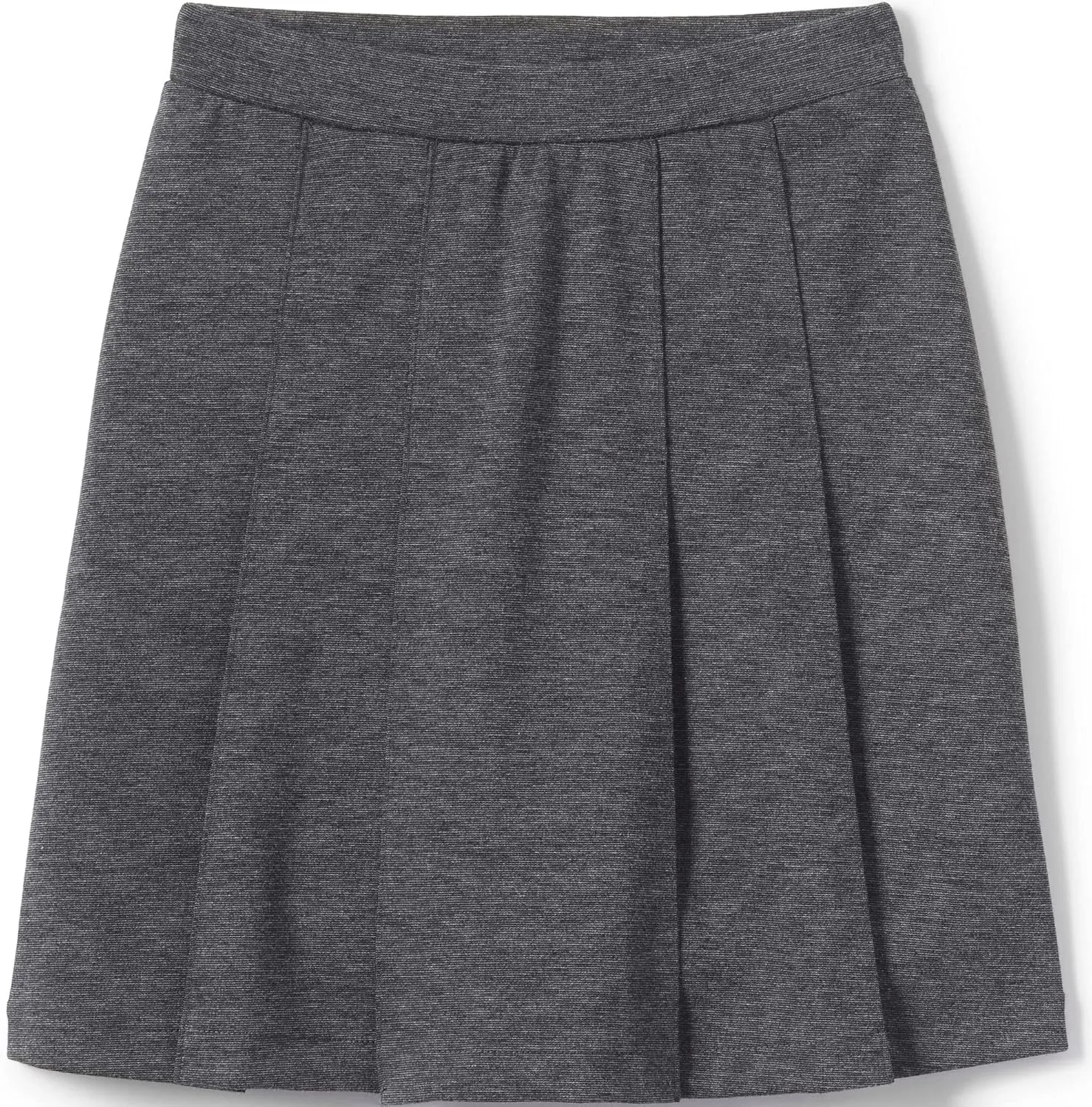 Lands' End School Uniform Girls Ponte Pleat Skirt