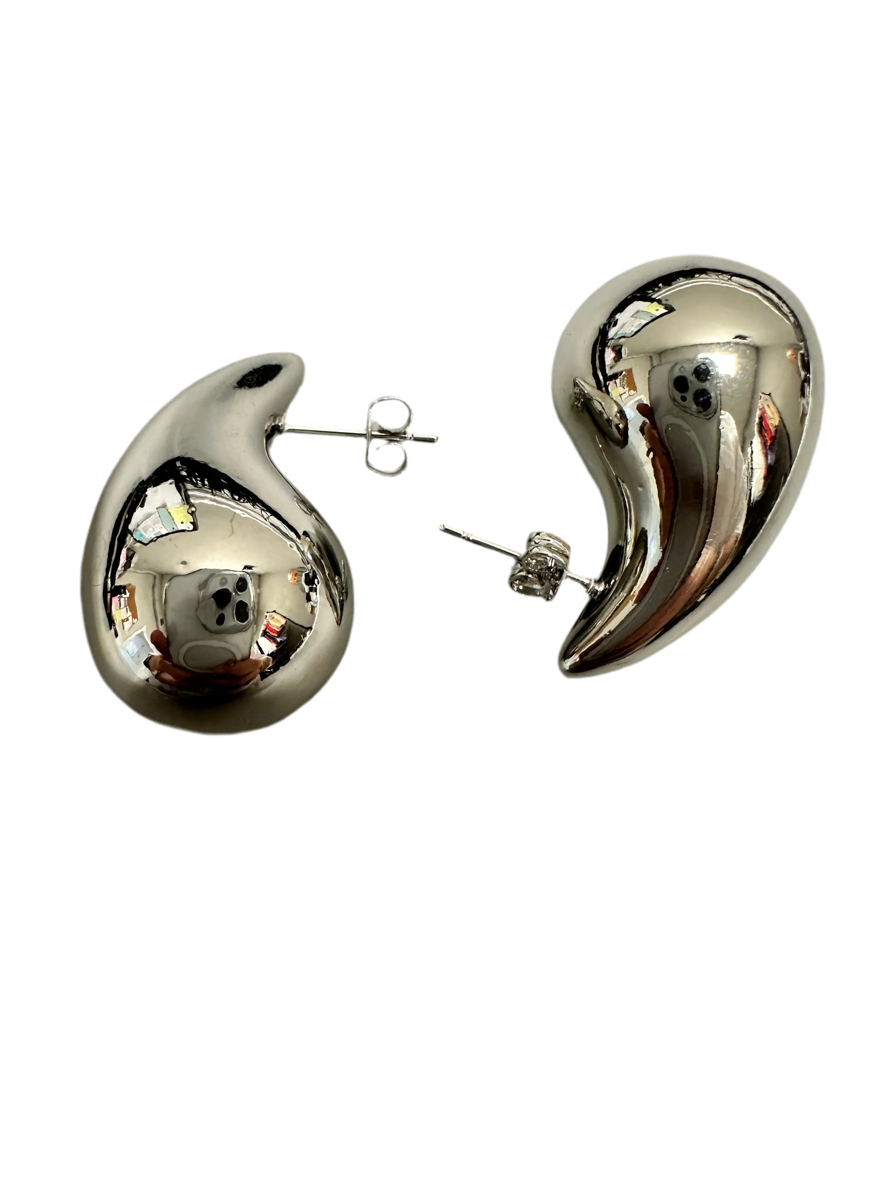 Large Water Drop Earrings
