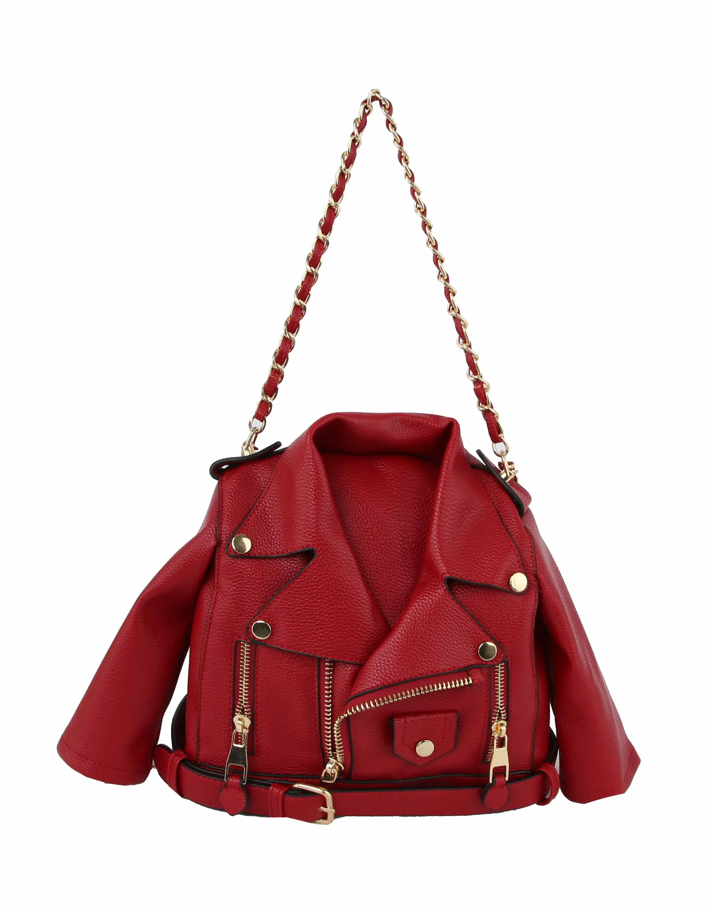 LEATHER JACKET CONVERTIBLE BACK PACK