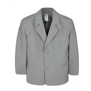 Little Baby Toddler Kids Boys Gray Notch Lapel Blazers Suits Jacket Size S-7 (Small:(0-6 months))
