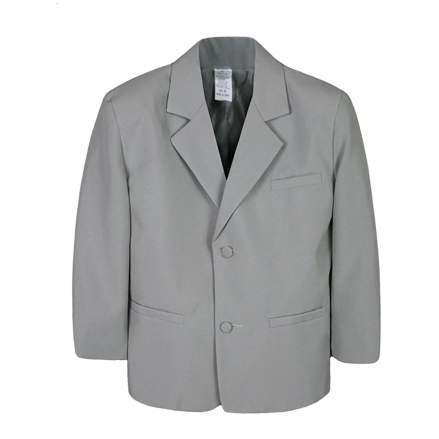 Little Baby Toddler Kids Boys Gray Notch Lapel Blazers Suits Jacket Size S-7 (Small:(0-6 months))