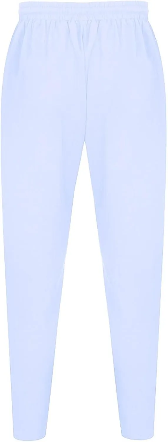 Men Linen Pants Elastic Waist Drawstring Beach Pants Harem Summer Pants Lightweight Linen Trousers with Pockets