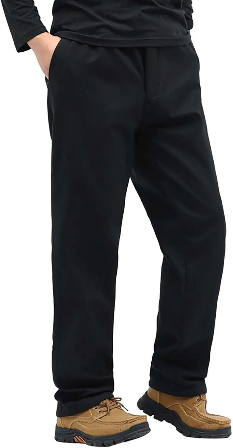 MIDOO Tactical Pants for Men Stretch Casual Drawstring Waist Joggers Lightweight Breathable Active Fishing Hiking Pants