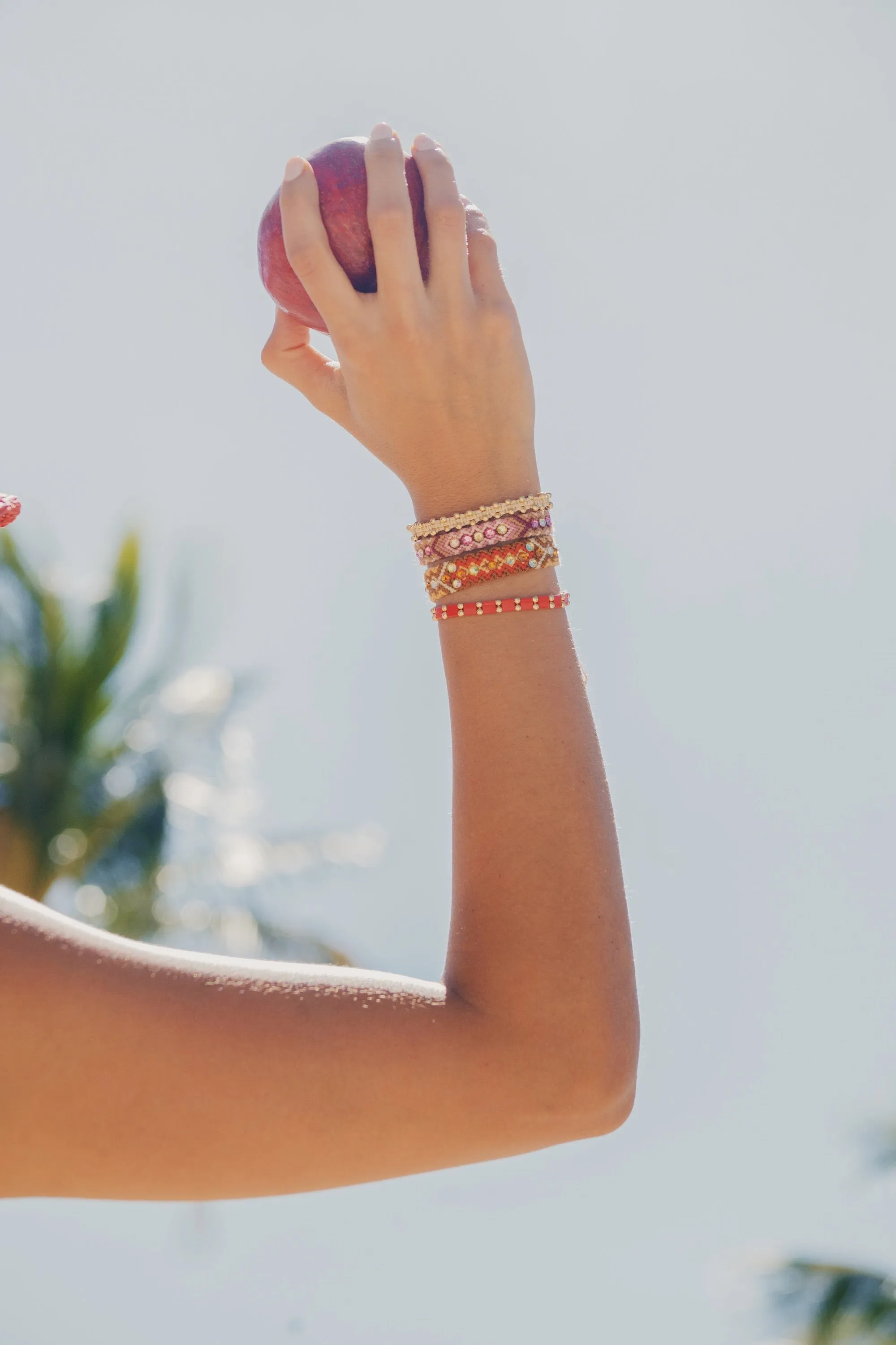 Mimosa - Wayuu Set x 4 bracelets