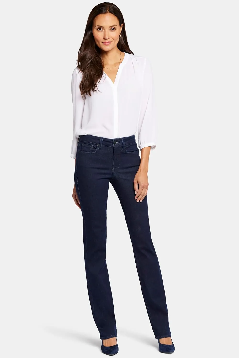 NYDJ Women's Petite Marilyn Straight Jean