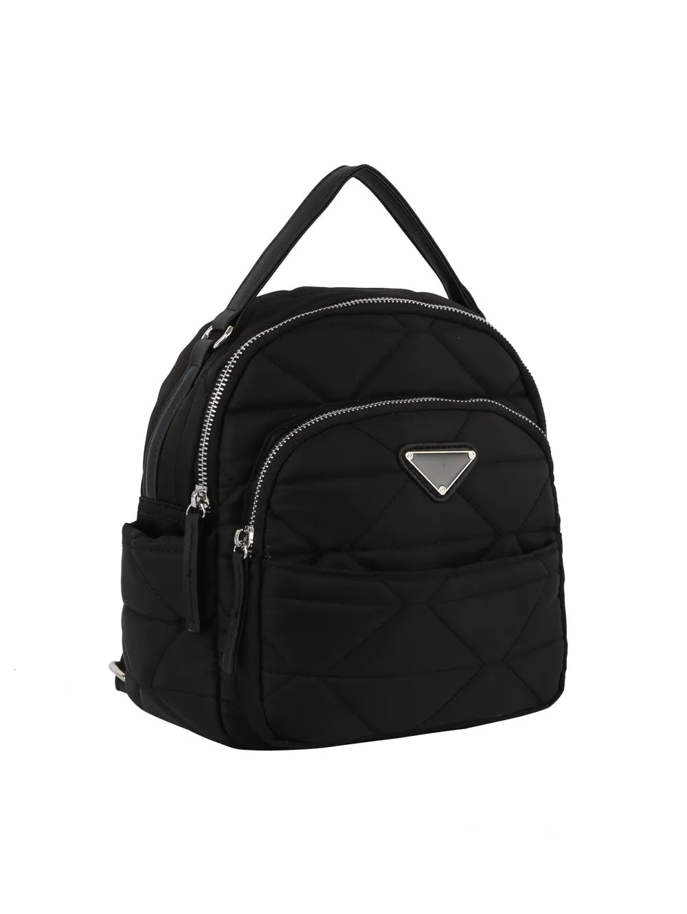 Quilted daily convertible bagpack