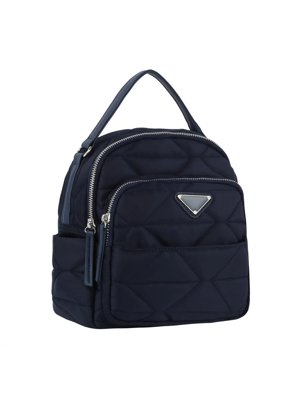 Quilted daily convertible bagpack