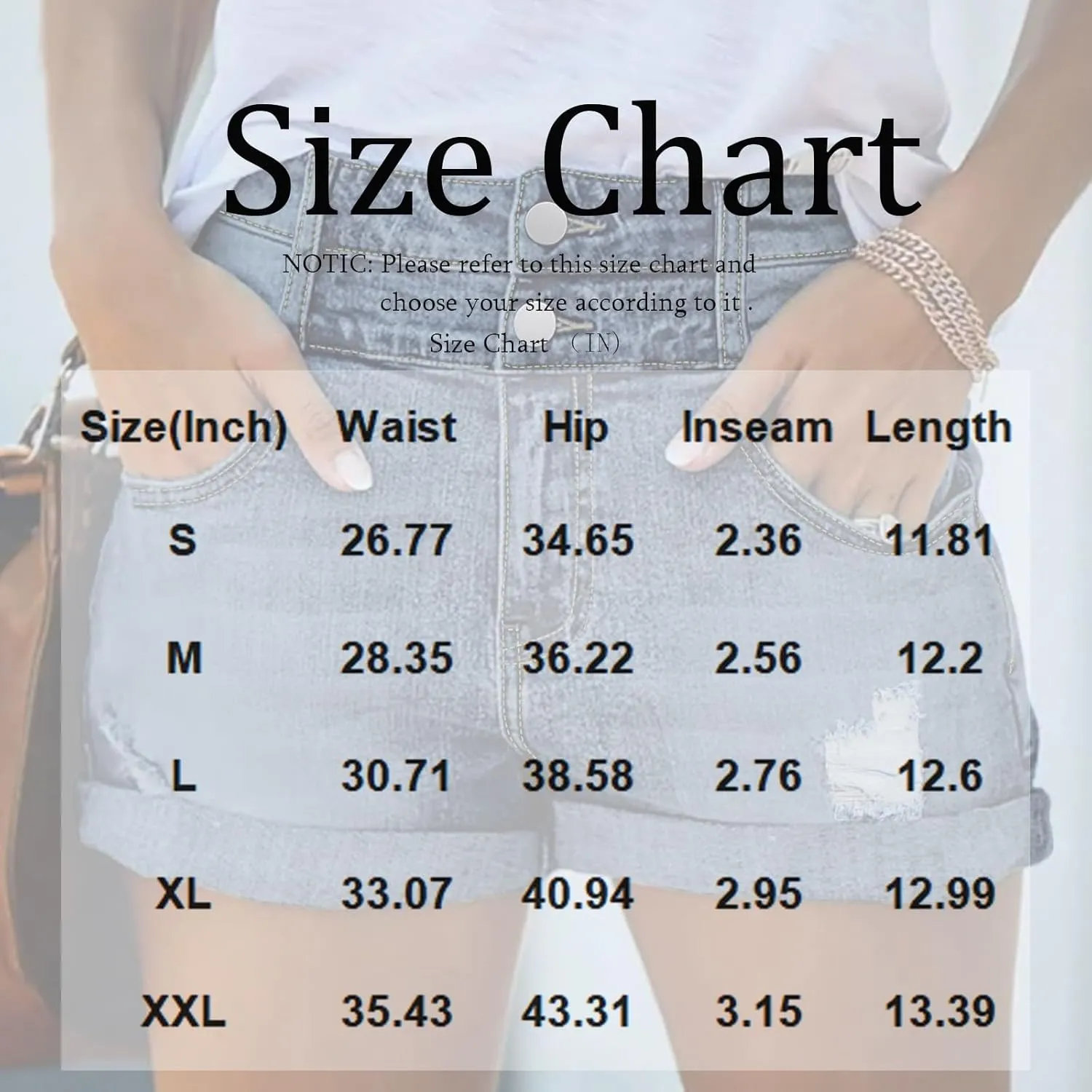 Ripped Jean Shorts Womens Roll Up Stretchy Denim Shorts Summer Low Rise Button Jean Short Casual Blue Jeans