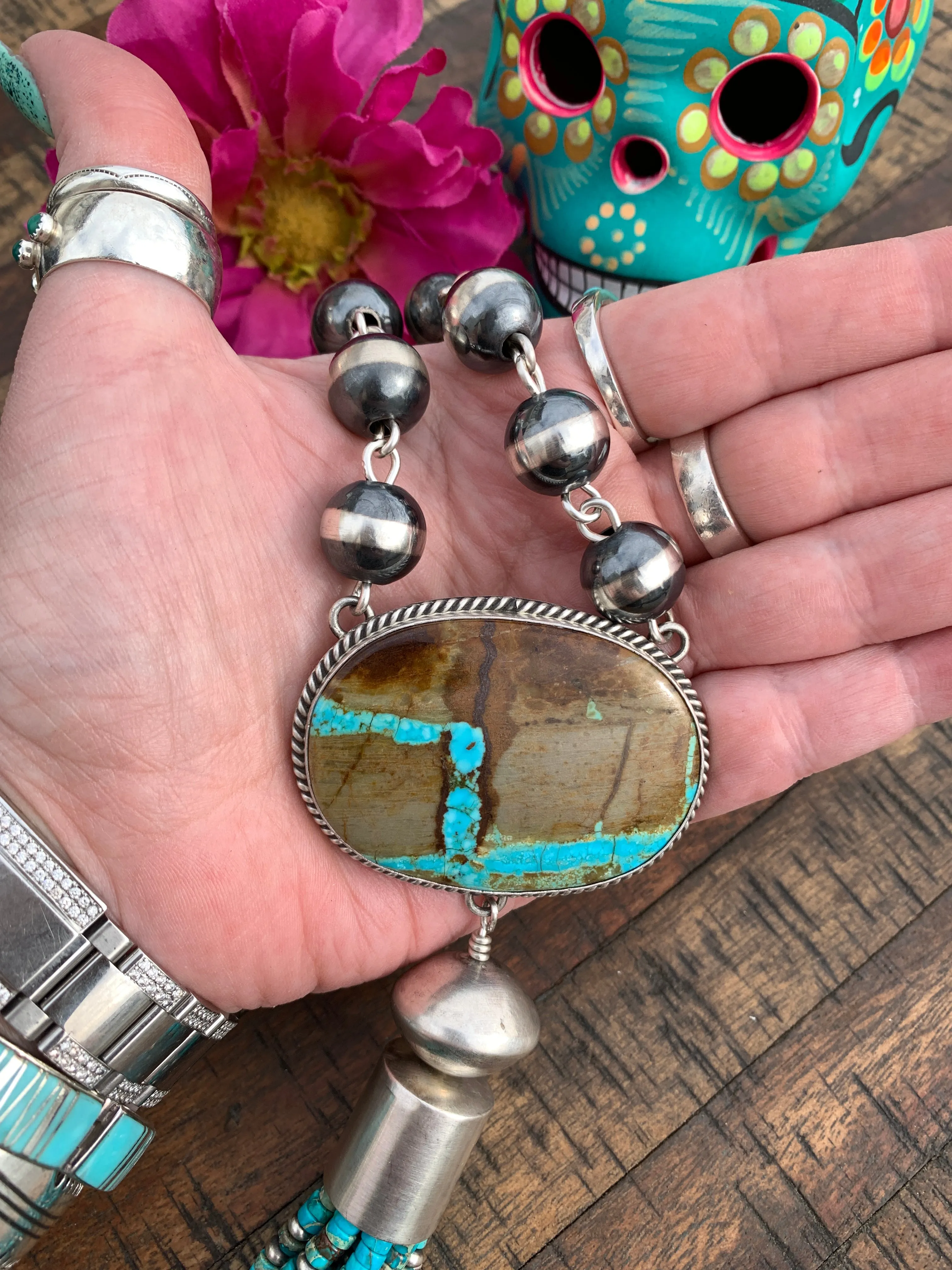 Royston Ribbon Tassel Necklace